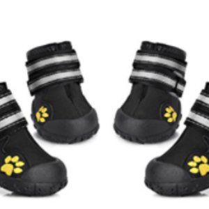 Petacc Water Resistant, Anti-Slip, Dog Snow Boots With Warm Paw Protector (4)